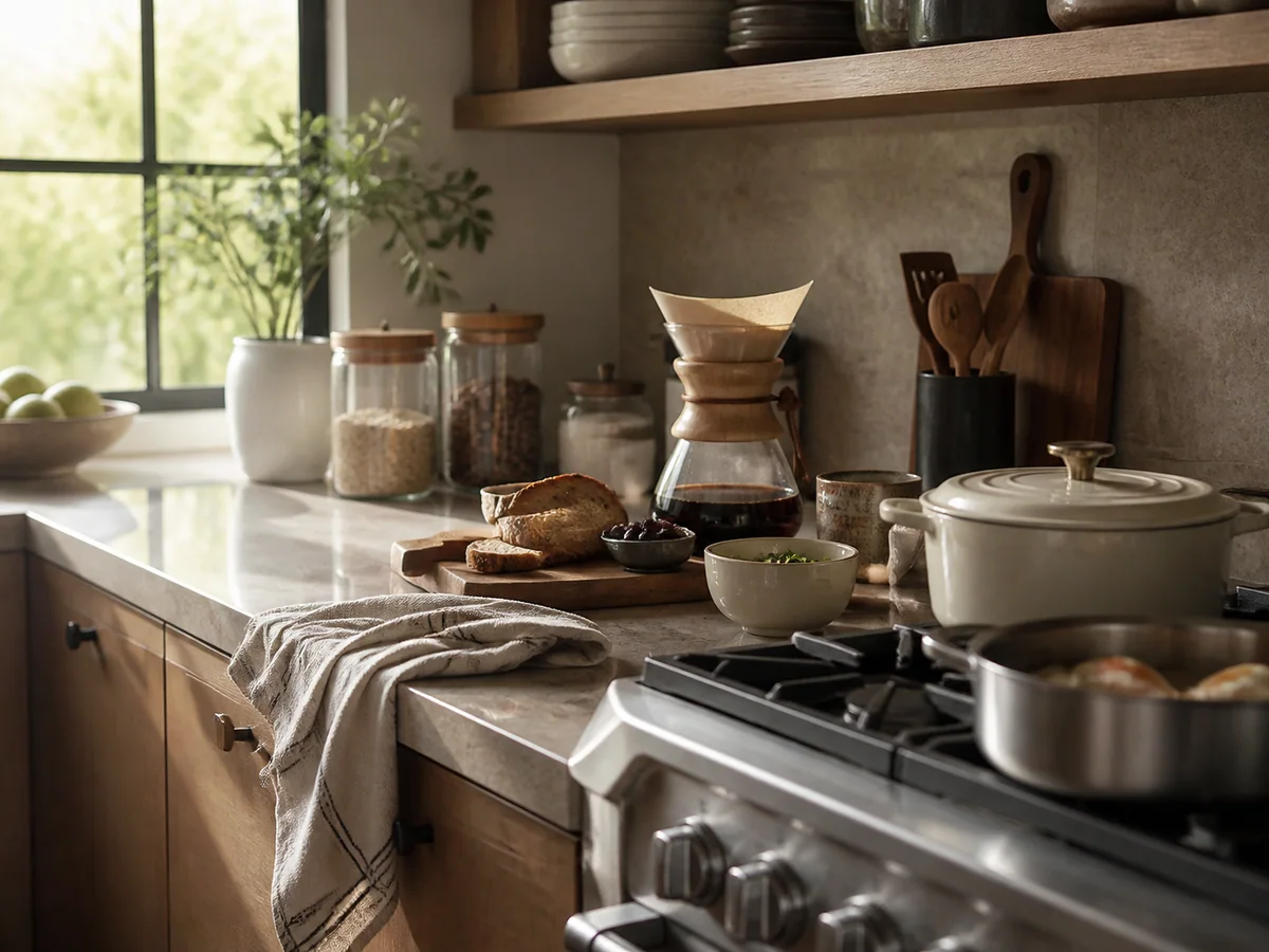 coffee corner kitchen home for ConsiderCart's practical guide