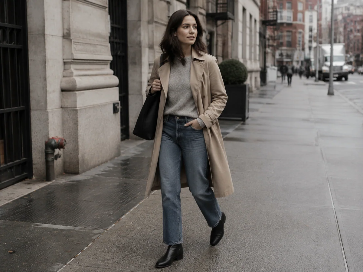 denim jeans casual street style for ConsiderCart's practical guide