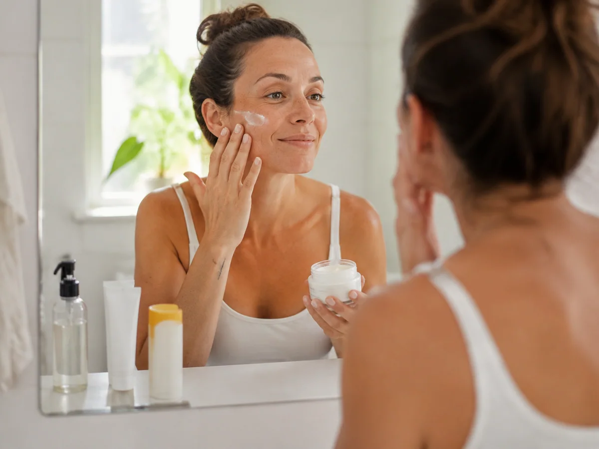 face cleansing skincare bathroom for ConsiderCart's practical guide