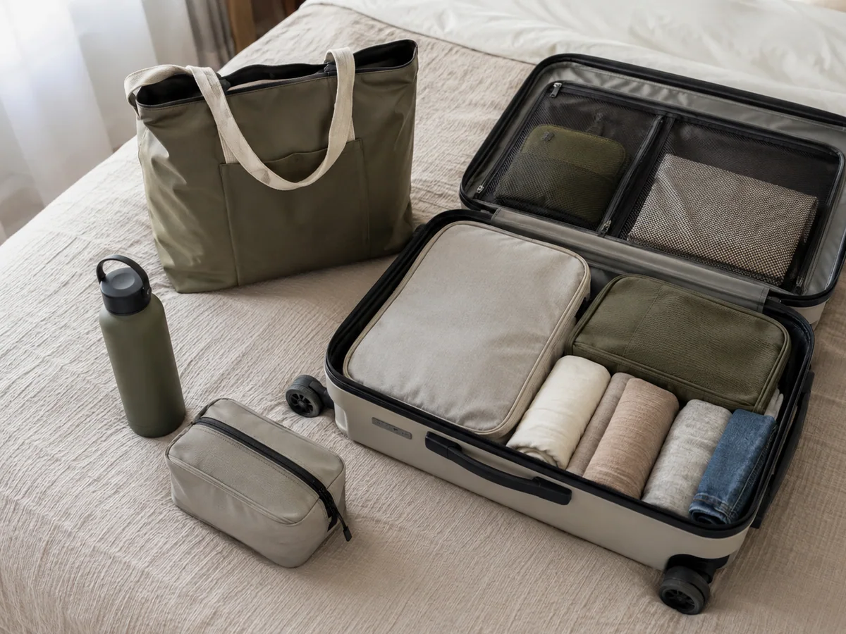 carry on luggage packing travel for ConsiderCart's practical guide