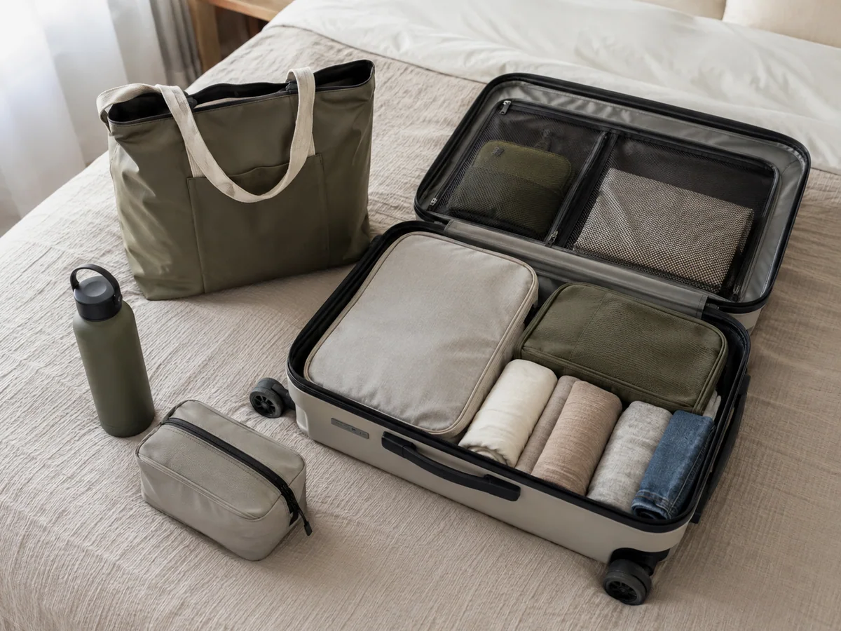 weekend tote bag travel lifestyle for ConsiderCart's practical guide